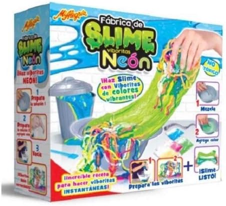 Mi Alegria Fabrica de Slime Viboritas Neon