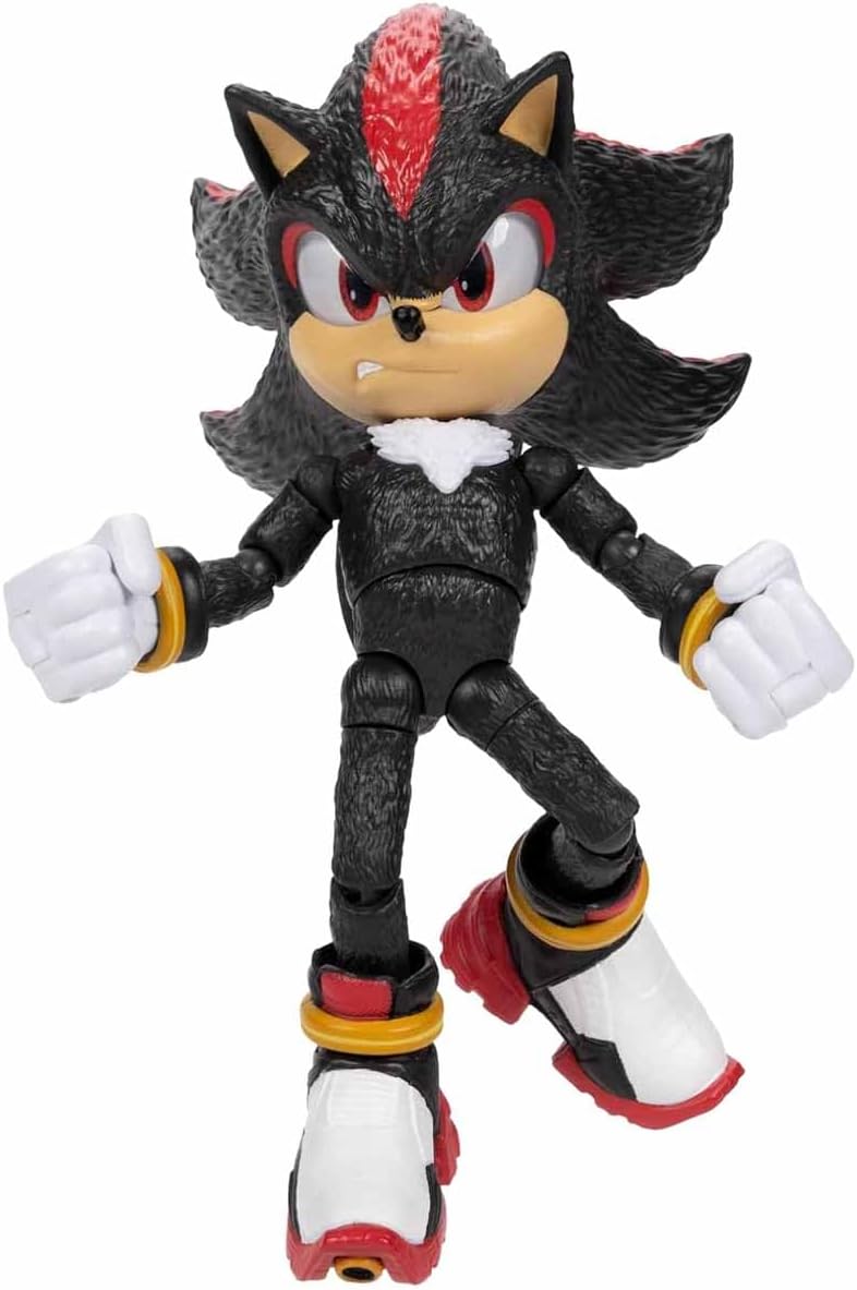 Sonic 3 Pelicula Figura Shadow de 5 Pulgadas Serie 2 Wave 2