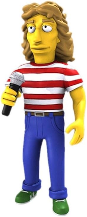 NECA Simpsons 25 Aniversario - Figura de acción Roger Daltrey 5 Pulgadas Serie 2