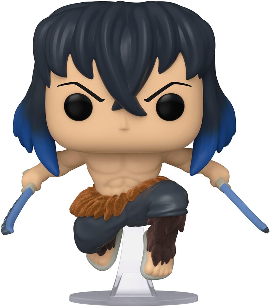 Funko Pop! Demon Slayer - Inosuke Exclusivo (Flocked)