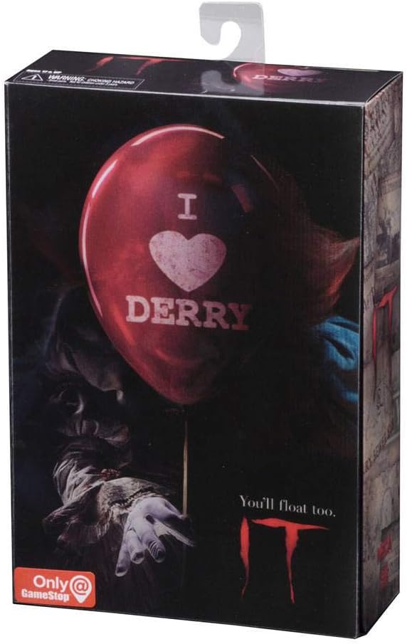 NECA T Ultimate Bloody Pennywise 7 inch Figure - SDCC 2018 GameStop Exlusive