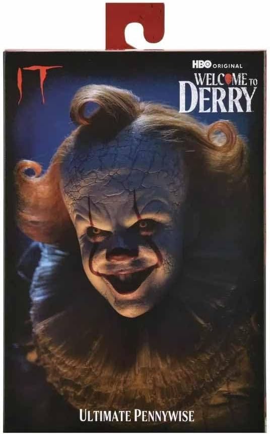 NECA IT: Welcome to Derry - Figura de acción de Escala Ultimate Pennywise de 7 Pulgadas