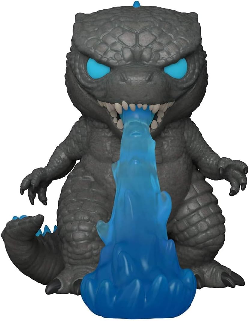 Heat Ray Godzilla Pop #1018 Pop Movies Godzilla vs Kong Figura de vinilo (fusionada con protector EcoTek para proteger la caja de exhibición)