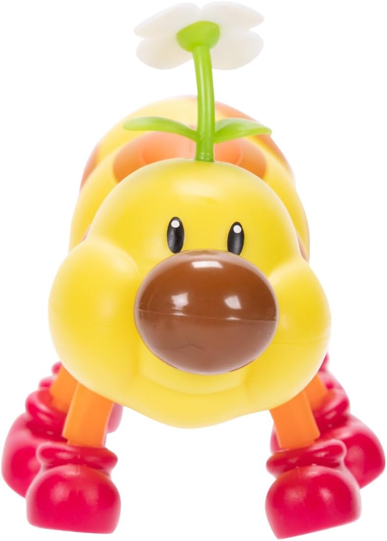 Nintendo Super Mario Soda Jungle Diorama Incluye 3 Cifras y 2 Accesorios: 2.5 Pulgadas Mario, Wiggler, Planta Piraña, Tubo de urdimbre, Moneda. A Partir de 3 años (Licencia Oficial)