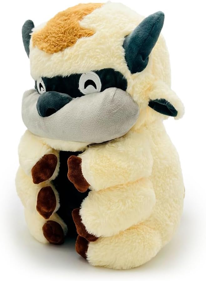 Genérico Peluche de Bisonte Volador, Felpa Suave, Anime Aang el Avatar, Coleccionable