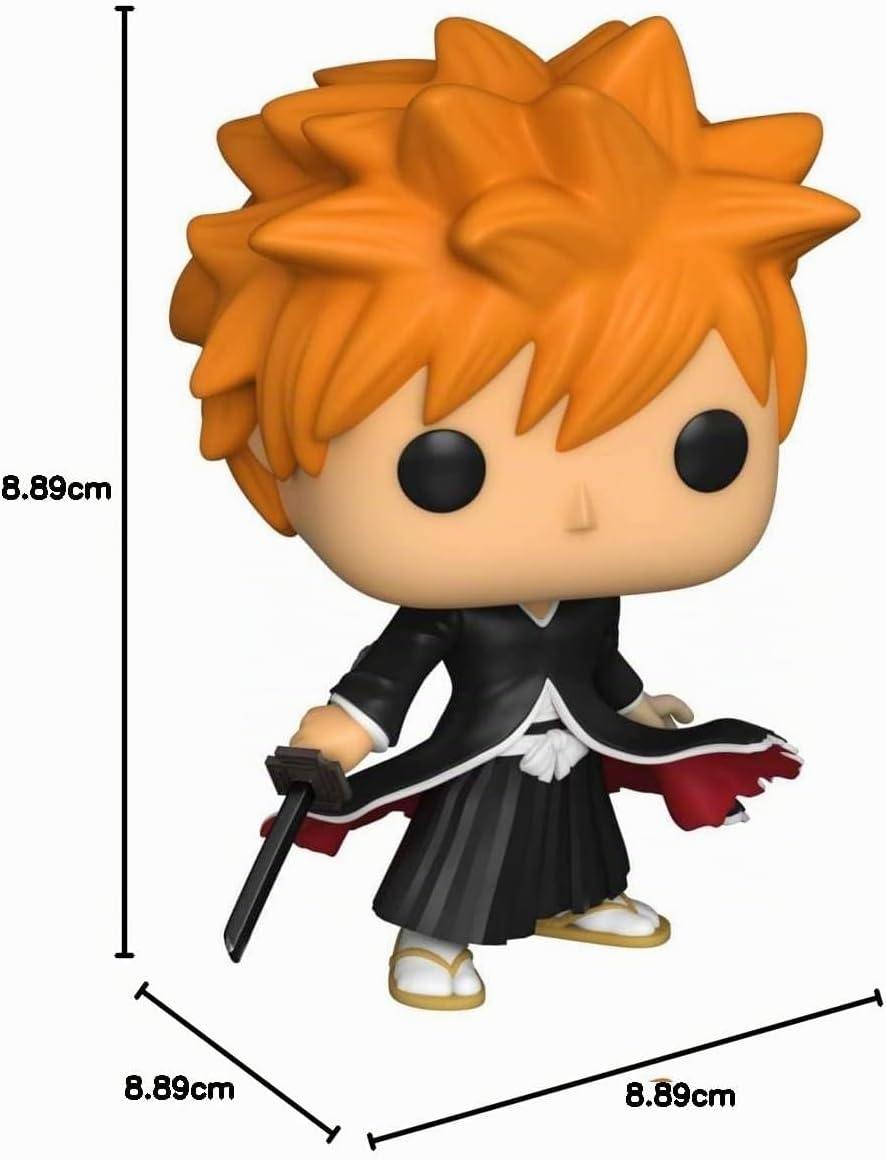 Funko Pop Bleach Ichigo Kurosaki 1187 Stciker Special Edition