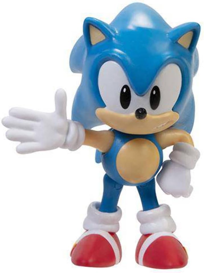 Sonic The Hedgehog Figura de acción de 2,5 Pulgadas de Amy, Juguete Coleccionable Rosa