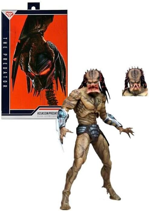 NECA Predator UNARMORED Assassin Predator Deluxe Ultimate Figura de acción de 7 Pulgadas