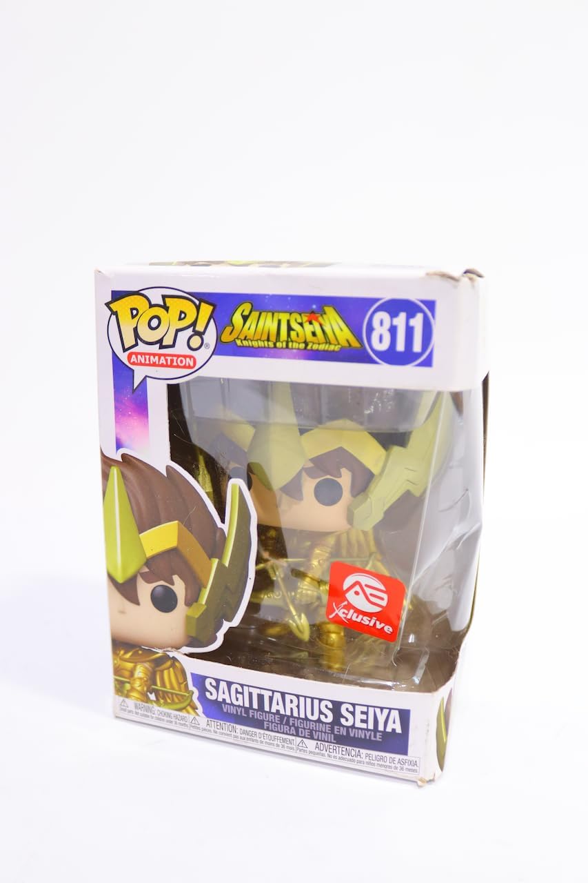 Funko Pop! Animación: Saint Seiya - Sagitario Seiya Gold (Alianza Exclusiva de Entretenimiento)