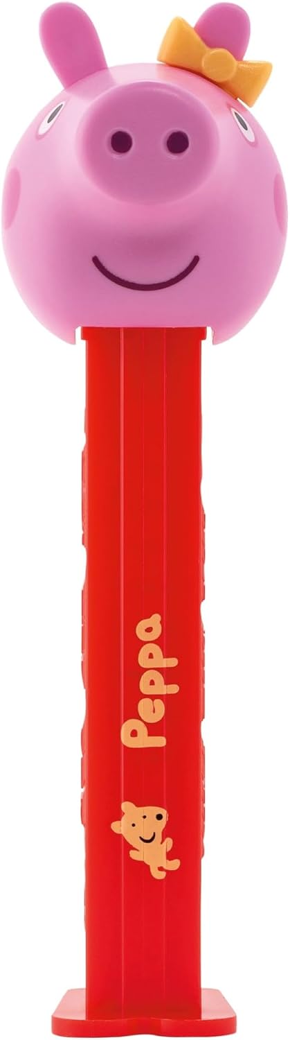 PEZ Set De Regalo Con Dispensador De Dulces De Peppa Pig | Oveja Suzy, Osito De Peppa Pig, Corazón De Peppa Pig Y Dispensadores De George | Dispensadores De Peppa Pig Con Repuestos De Dulces