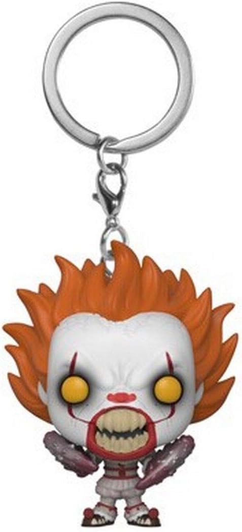 Funko Pop Figure Keychain Horror It-Pennywise with Spider Legs, Multicolor