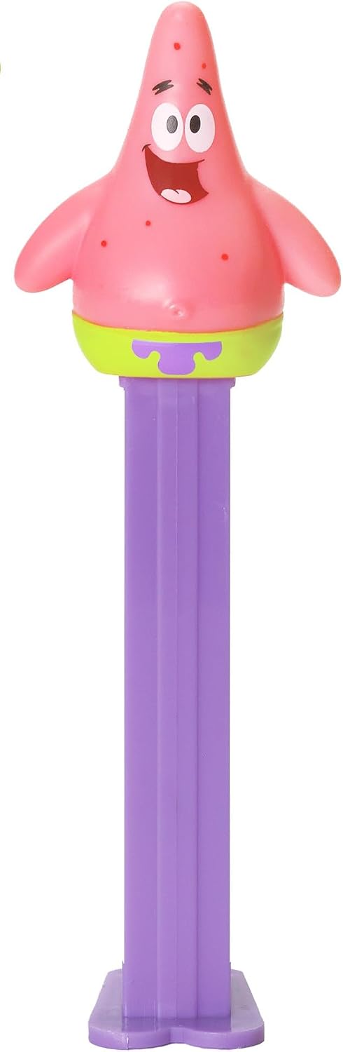 PEZ Dispensador De Dulces De Bob Esponja | Dispensadores De Bob Esponja El Nerd, Patricio Y Bob Esponja Sonriente | Dispensadores De Bob Esponja Con Repuestos De Dulces | Regalos Para Fiestas, Bolsas
