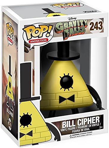 POP Disney: Gravity Falls – Figura de vinilo Bill Cipher Funko Pop! (Bundled with compatible Pop Box protector)