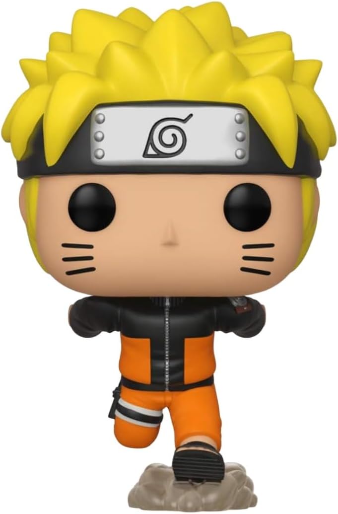 Naruto Shippuden - Naruto Uzumaki (Running) Funko Pop! Vinyl Figure (Bundled with Compatible Pop Box Protector Case)