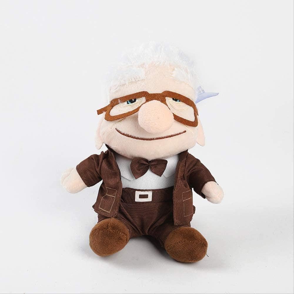 N/Z 2 Unids 20cm Movie Up Peluches Muñecas Juguetes Old Carl Mrs Fredricksen Ellie Peluche Muñecas Cumpleaños para Niños Niños