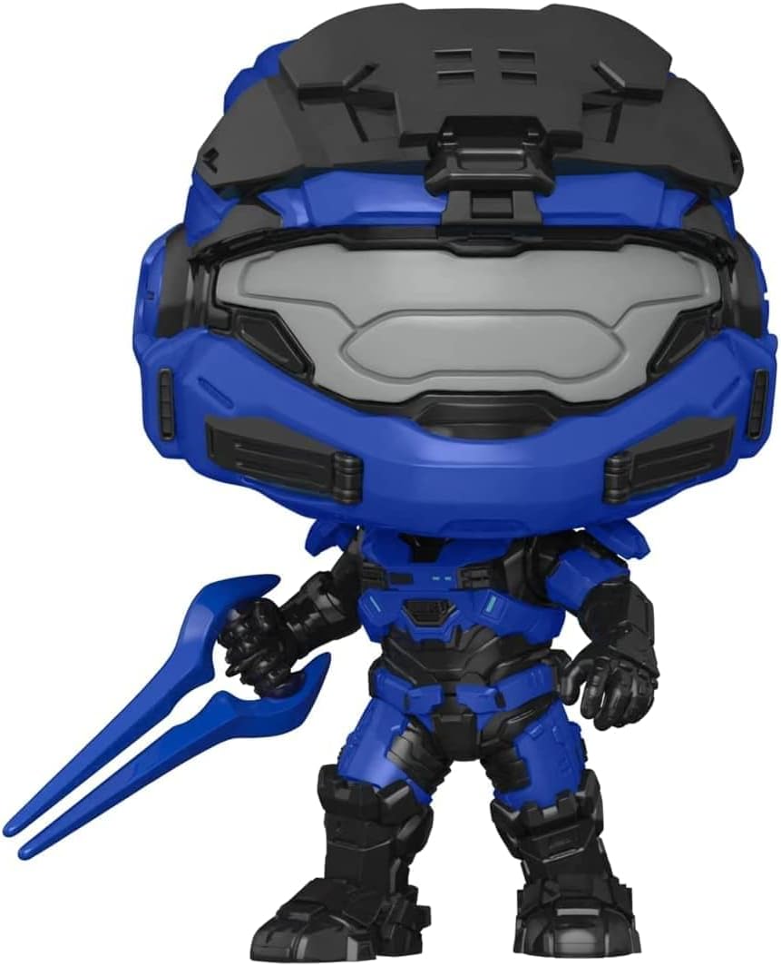Funko Pop! Games: Halo Infinite - Mark VIIV[B] with Blue Sword - 1/6 Odds For Rare Chase Variant - Figura de Vinilo Coleccionable - Idea de Regalo - Mercancia Oficial - Juguetes para Niños y Adultos