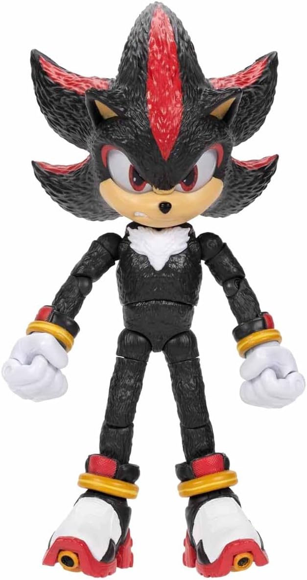 Sonic 3 Pelicula Figura Shadow de 5 Pulgadas Serie 2 Wave 2