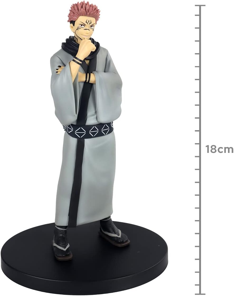 Banpresto Jujutsu Kaisen Jukon No Kata Megumi Fishiguro & Sukuna - (B: SUKUNA) - Figura de Colección Bandai Estatuilla de 7” Original