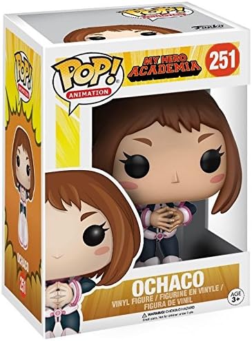 Funko POP My Hero Academia - Figura de vinilo Ochaco Pop! (incluye funda protectora compatible con caja pop), multicolor, 3.75 pulgadas