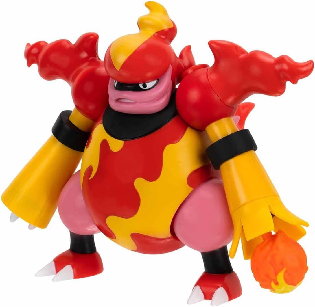 POKEMON Figura de Batalla con Accion (Magmortar) W12