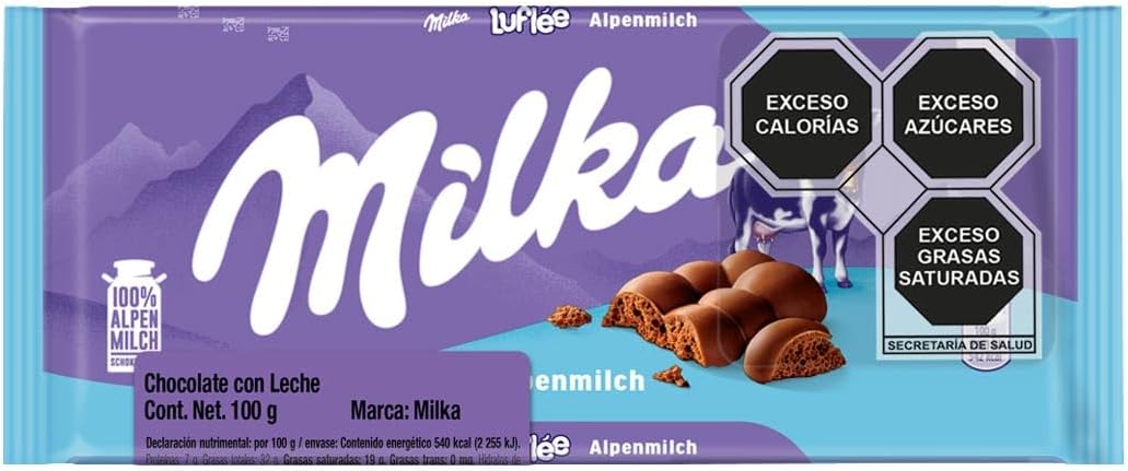 Chocolate Milka con Leche Luffl? 90g