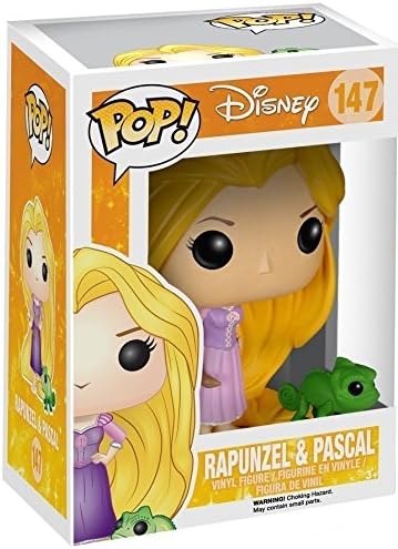 Funko Pop! Disney Princess: Tangled - Rapunzel & Pascal Vinyl Figure (Bundled Pop Box Protector Case)