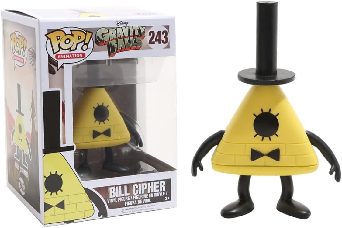 POP Disney: Gravity Falls – Figura de vinilo Bill Cipher Funko Pop! (Bundled with compatible Pop Box protector)