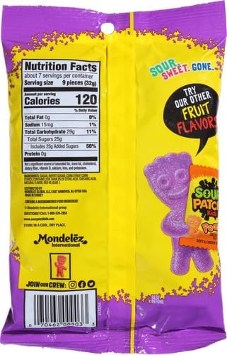 Sour Patch Kids Grape 227gr