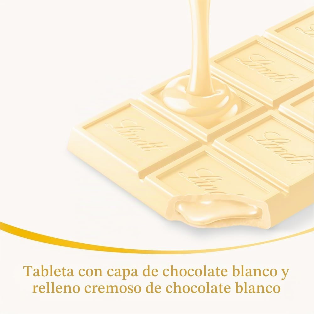 Lindt Lindor Irresistibly Smooth White Chocolate Bar 100g