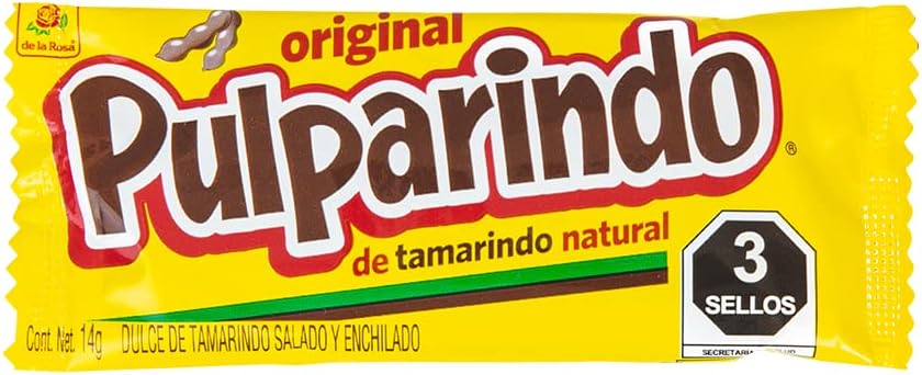 De La Rosa Pulparindo Original 14 g 20 piezas