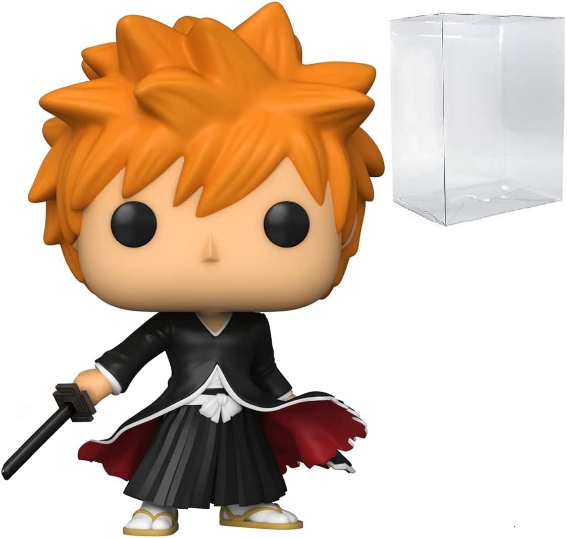 POP Bleach - Figura de vinilo Funko Ichigo Bankai Tensa Zangetsu (AAA Anime Exclusive) (incluido con caja protectora compatible), multicolor, 3.75 pulgadas