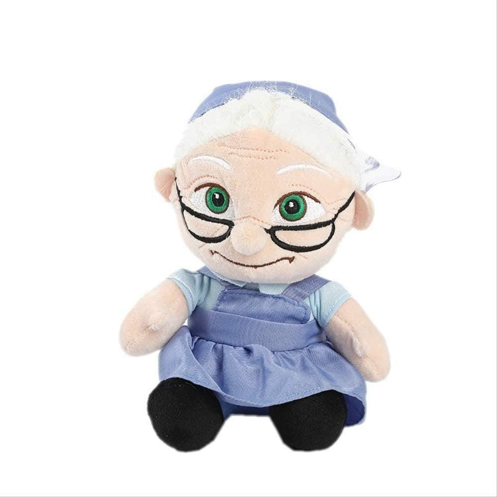 N/Z 2 Unids 20cm Movie Up Peluches Muñecas Juguetes Old Carl Mrs Fredricksen Ellie Peluche Muñecas Cumpleaños para Niños Niños