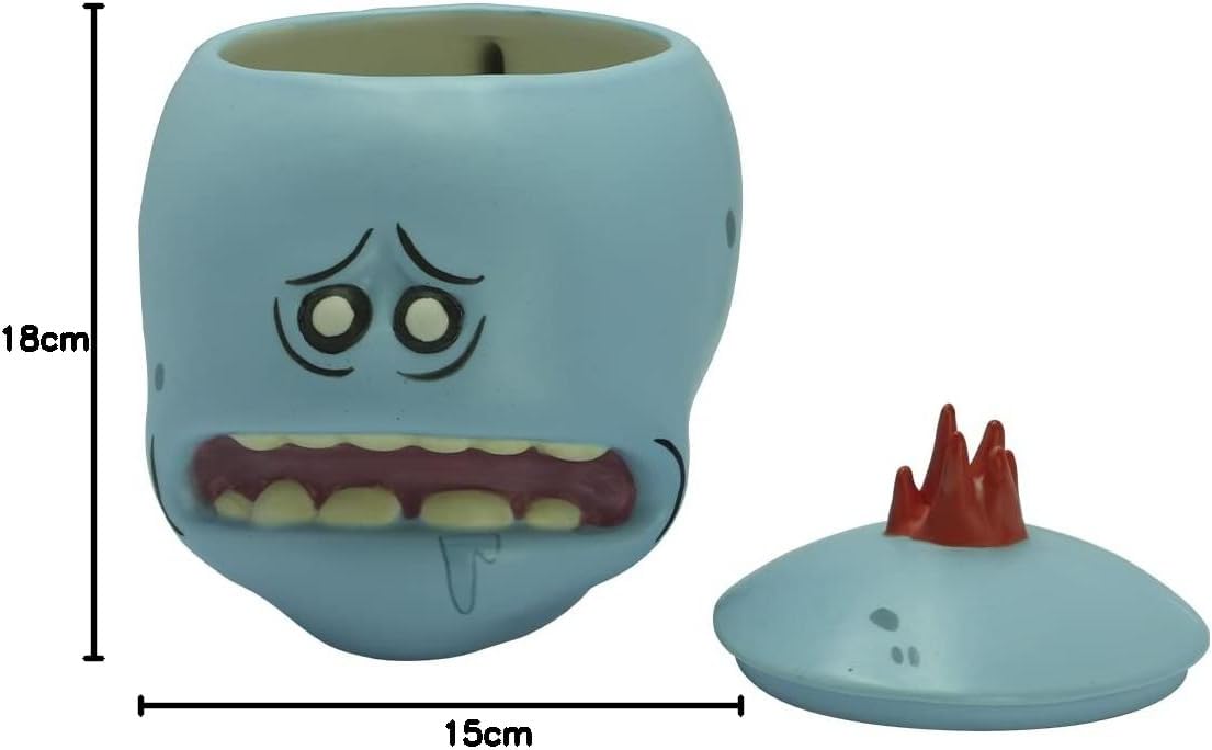 ABYstyle - Rick & Morty - Taza 3D - 450 ml - Mr Meeseeks