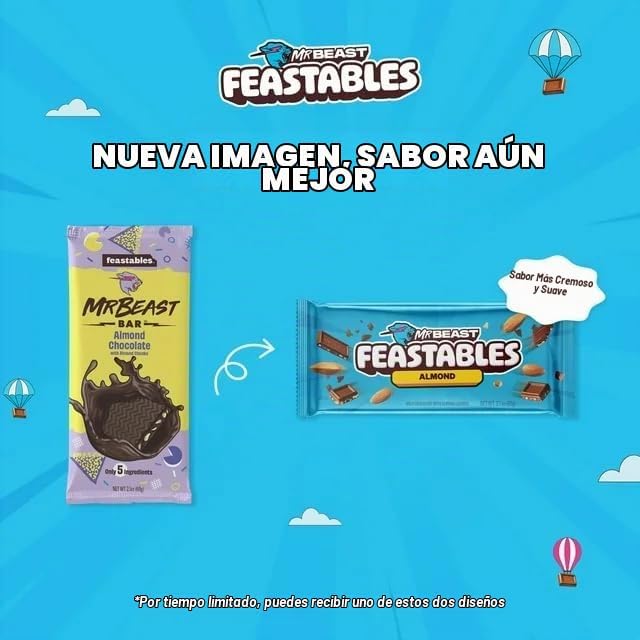 Feastables - Almond 60gr (Nueva Imagen)
