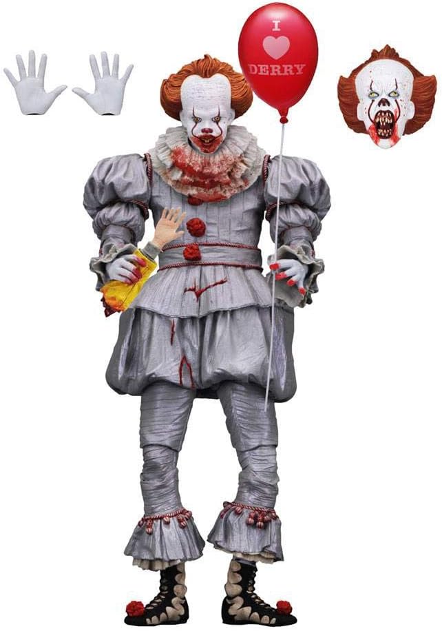 NECA T Ultimate Bloody Pennywise 7 inch Figure - SDCC 2018 GameStop Exlusive