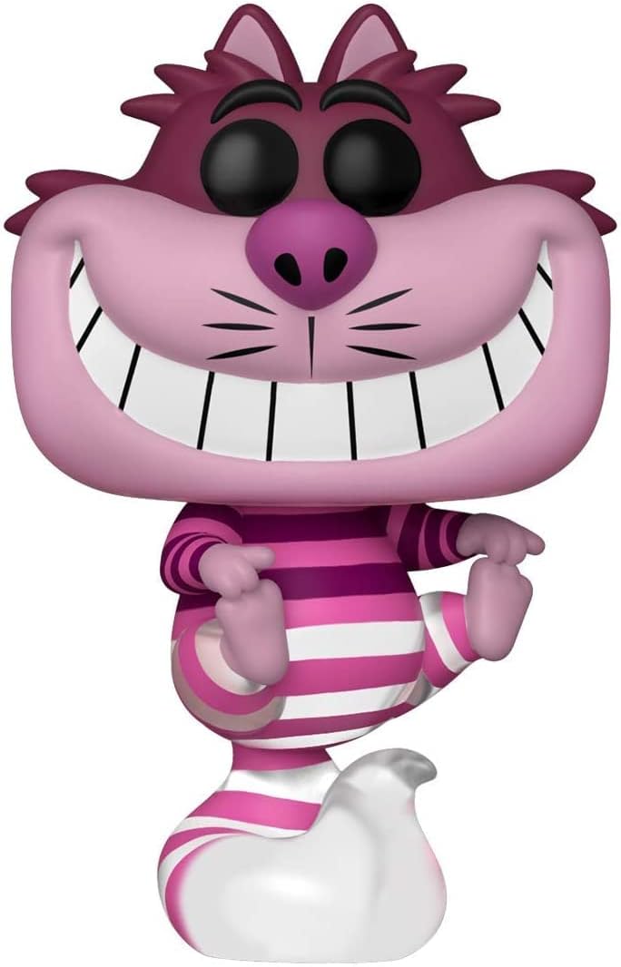 POP Disney: Alicia en el país de las maravillas 70th - Figura de vinilo Funko de gato de Cheshire (incluye funda protectora de caja compatible)