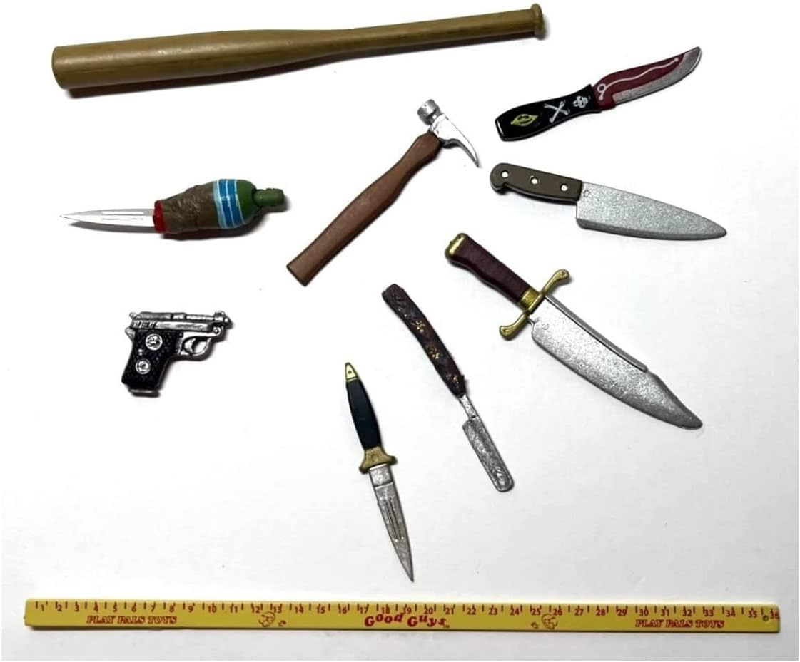 NECA - Figura de acción para niños Ultimate Chucky, figuras de 10 cm