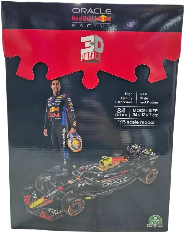 Rompecabezas Checo Perez Auto 3D