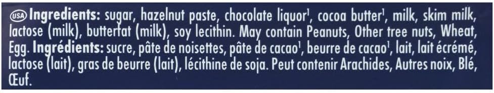 RITTER SPORT - Barra de chocolate MLK NOUGAT-PRALINE