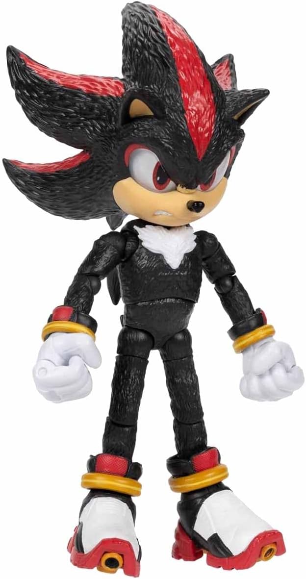 Sonic 3 Pelicula Figura Shadow de 5 Pulgadas Serie 2 Wave 2