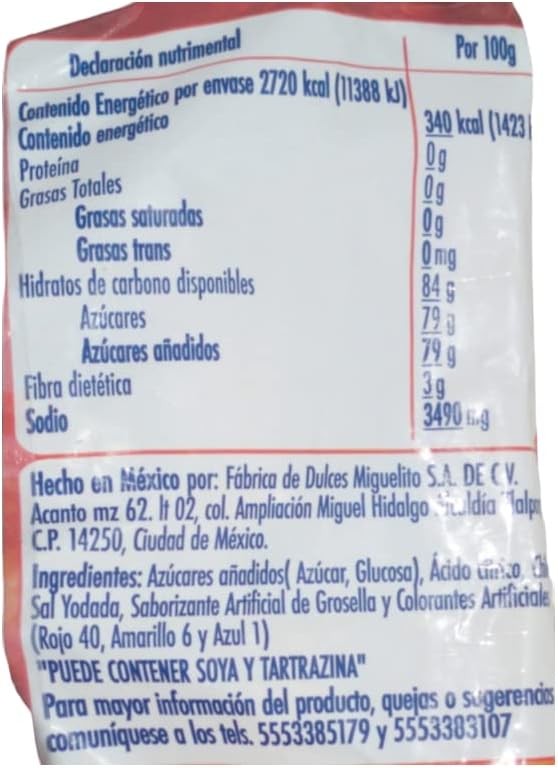 Miguelito Lollipop Raqueta Enchilada