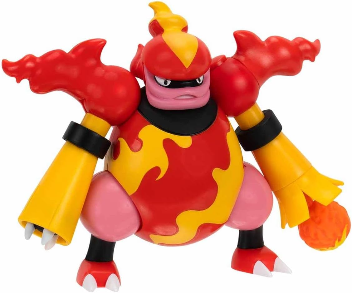 POKEMON Figura de Batalla con Accion (Magmortar) W12