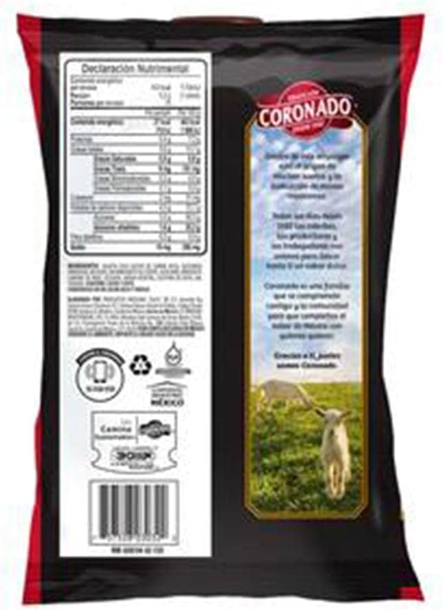 Coronado Chiclosos De Cajeta, Caramelo Suave De Leche De Cabra - 1000 Gramos