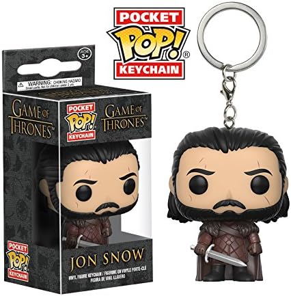 Funko Pop Keychain: GOT - Jon Snow Toy Figure