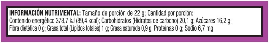 Skittles dulces caramelo suave moras 10 piezas de 22g - 220g