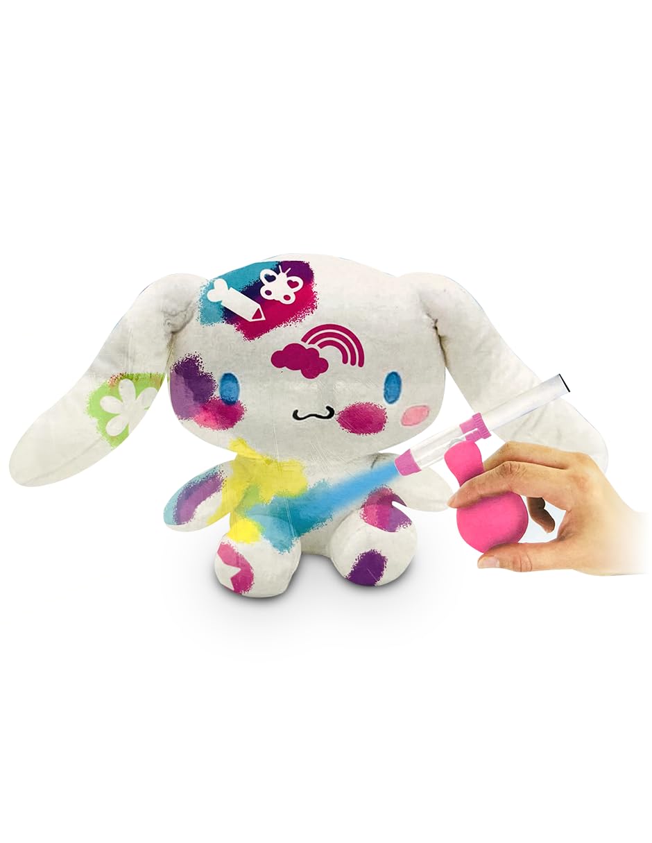 Ult Peluche Premium Cinnamoroll para Pintar Color Spray Hello Kitty y Amigos - imagen 6
