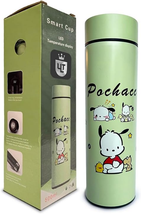 Ult Termo de Acero Inoxidable de Pochacco Termo bonito aislante de bebidas frias y calientes de Pochacco Sanrio - imagen 3
