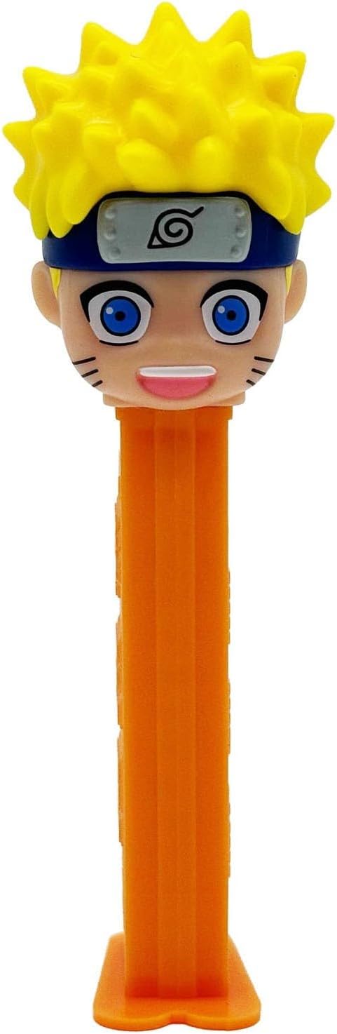 PEZ Set De Regalo Con Dispensador De Dulces De Naruto: Dispensadores De Dulces De Naruto, Sasuke Y Sakura. Dispensadores De Manga Con Recargas De Dulces. Regalos De Fiesta De Anime Y Bolsas Sorpresa.