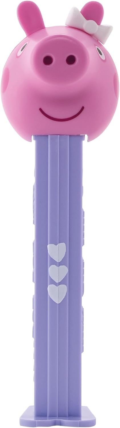 PEZ Set De Regalo Con Dispensador De Dulces De Peppa Pig | Oveja Suzy, Osito De Peppa Pig, Corazón De Peppa Pig Y Dispensadores De George | Dispensadores De Peppa Pig Con Repuestos De Dulces