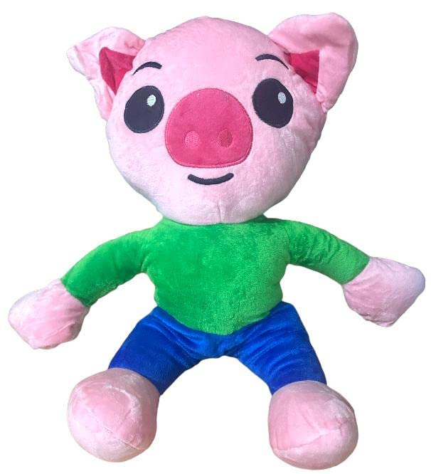 Ult Peluche Puerquito Hoggie Payaso Plim Plim Un Heroe del Corazon Premium Puerco cochinito - imagen 2